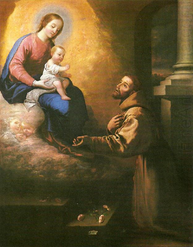 la porciuncula, Francisco de Zurbaran